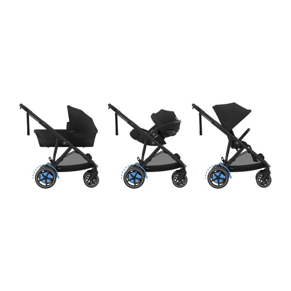 Cybex E-Gazelle S Kinderwagen - Taupe - Almond Beige / Beige