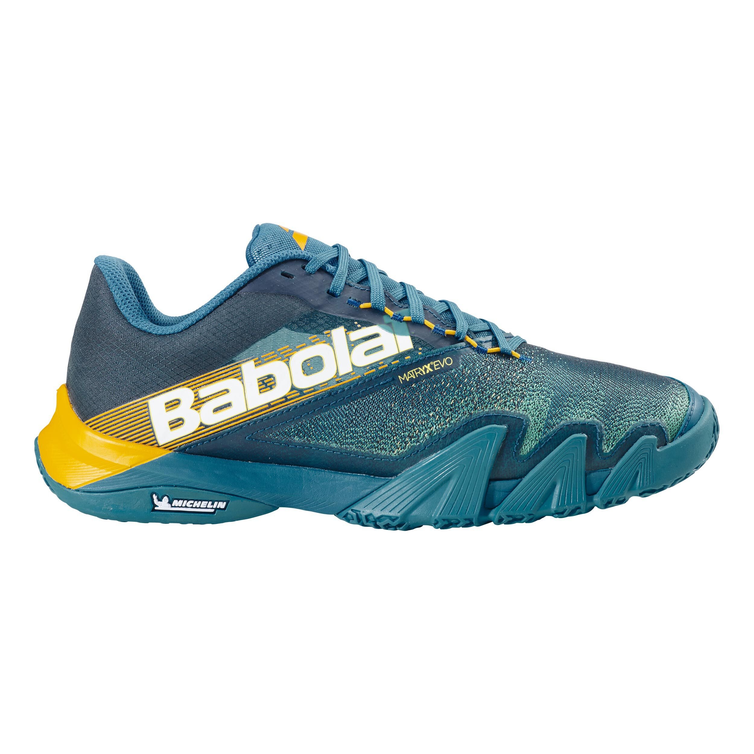 Babolat Jet Premura 2 Chaussures Padel Hommes - Bleu , Abricot