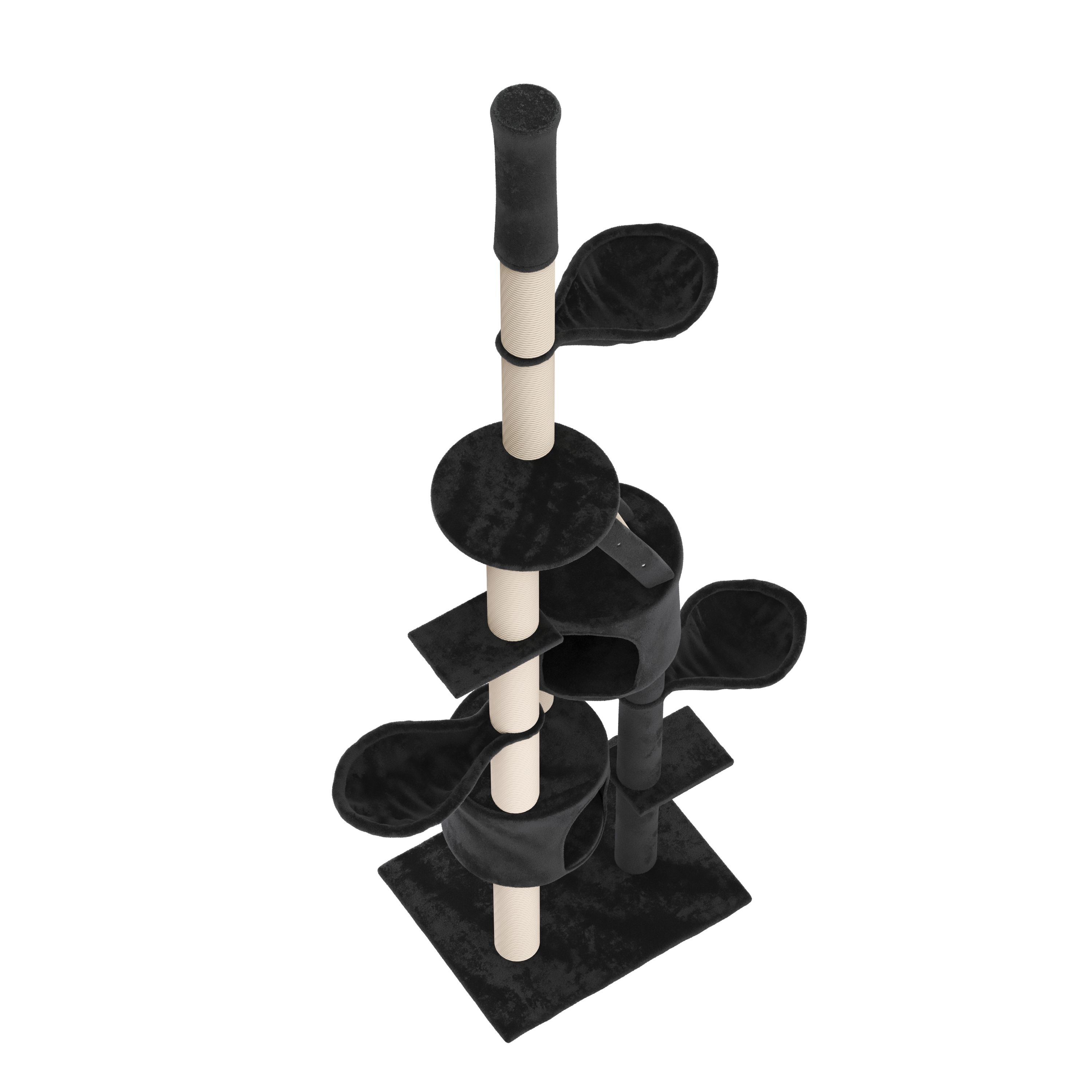 Katzenbaum BALU 265 cm schwarz
