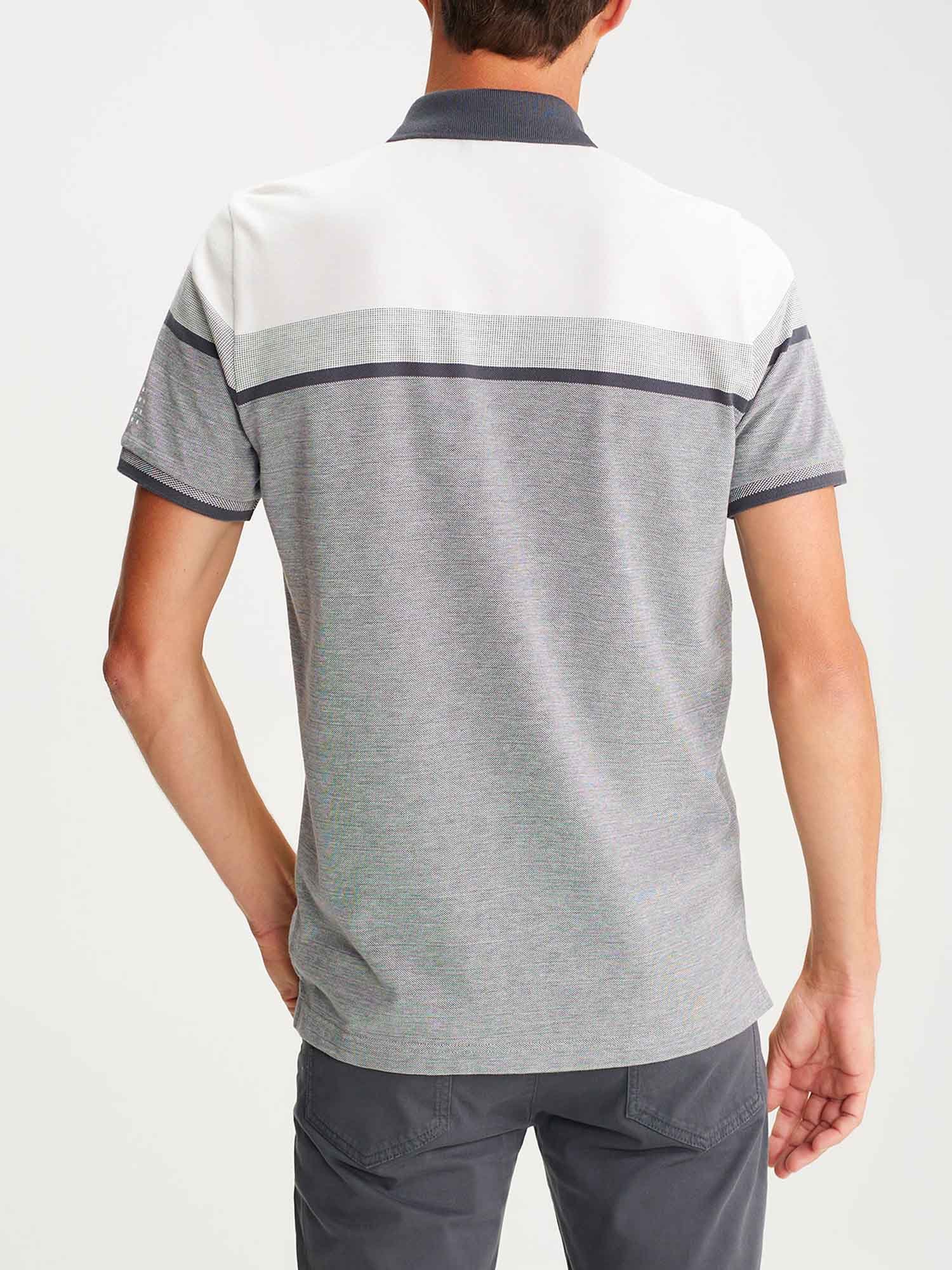Polo Homme Coton Biologique Gris