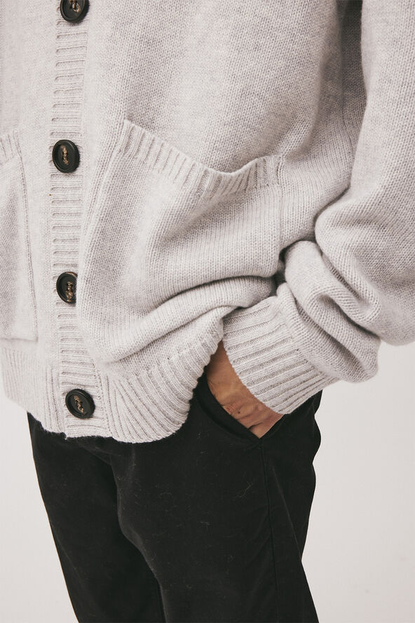 Magasin du Nord Collection Ethan 1 RWS Cashmere & Uldmix Light grey melange