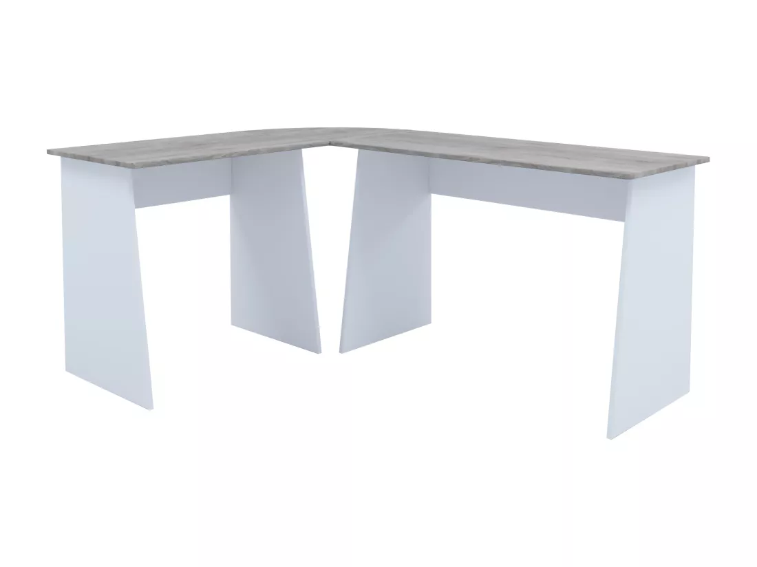 Bureau d'angle en bois Table d'angle Masola