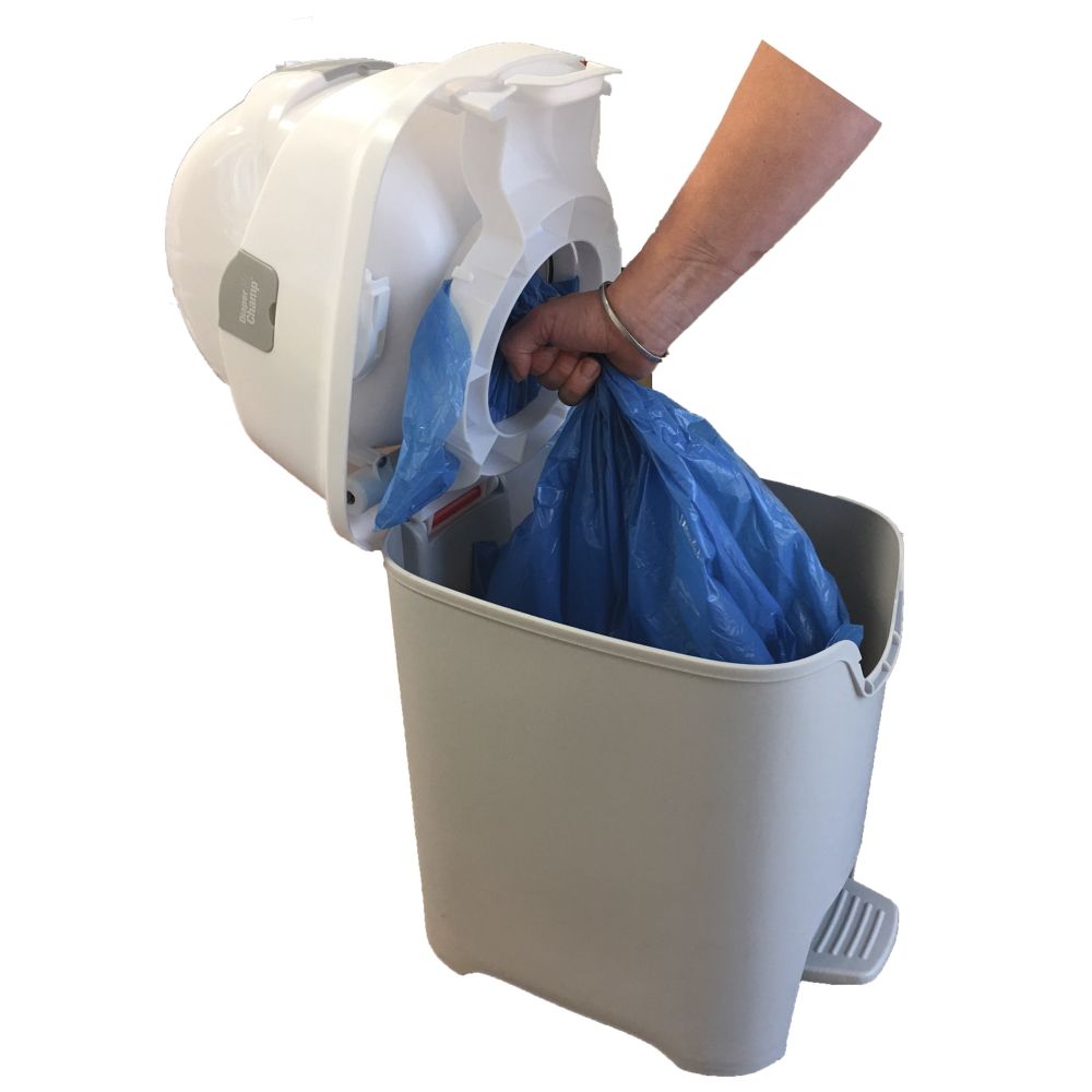 Diaper Champ ONE Standard Geruchsdichter Windeleimer