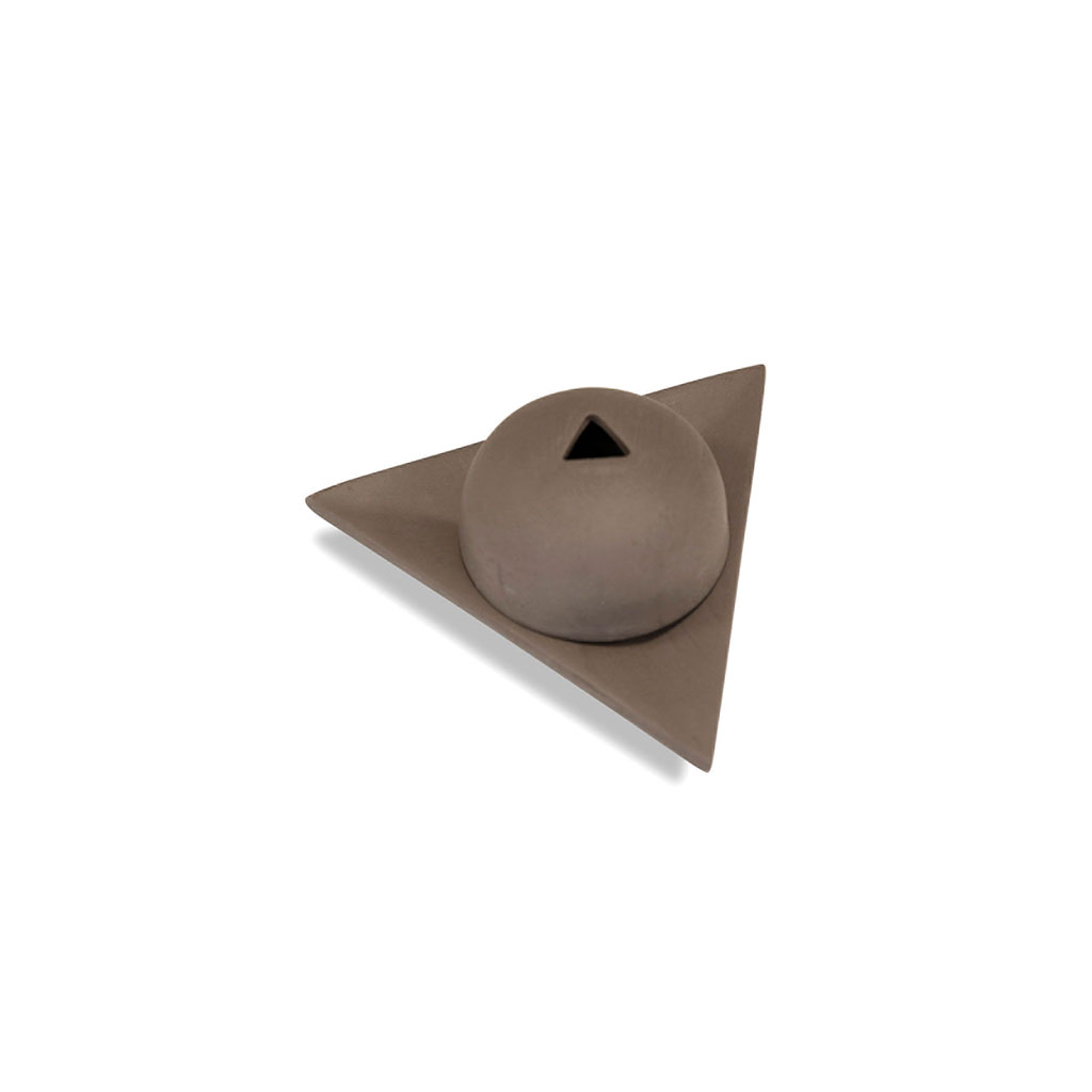 Brûleur étoile ARMENIE gris 16x14x6cm