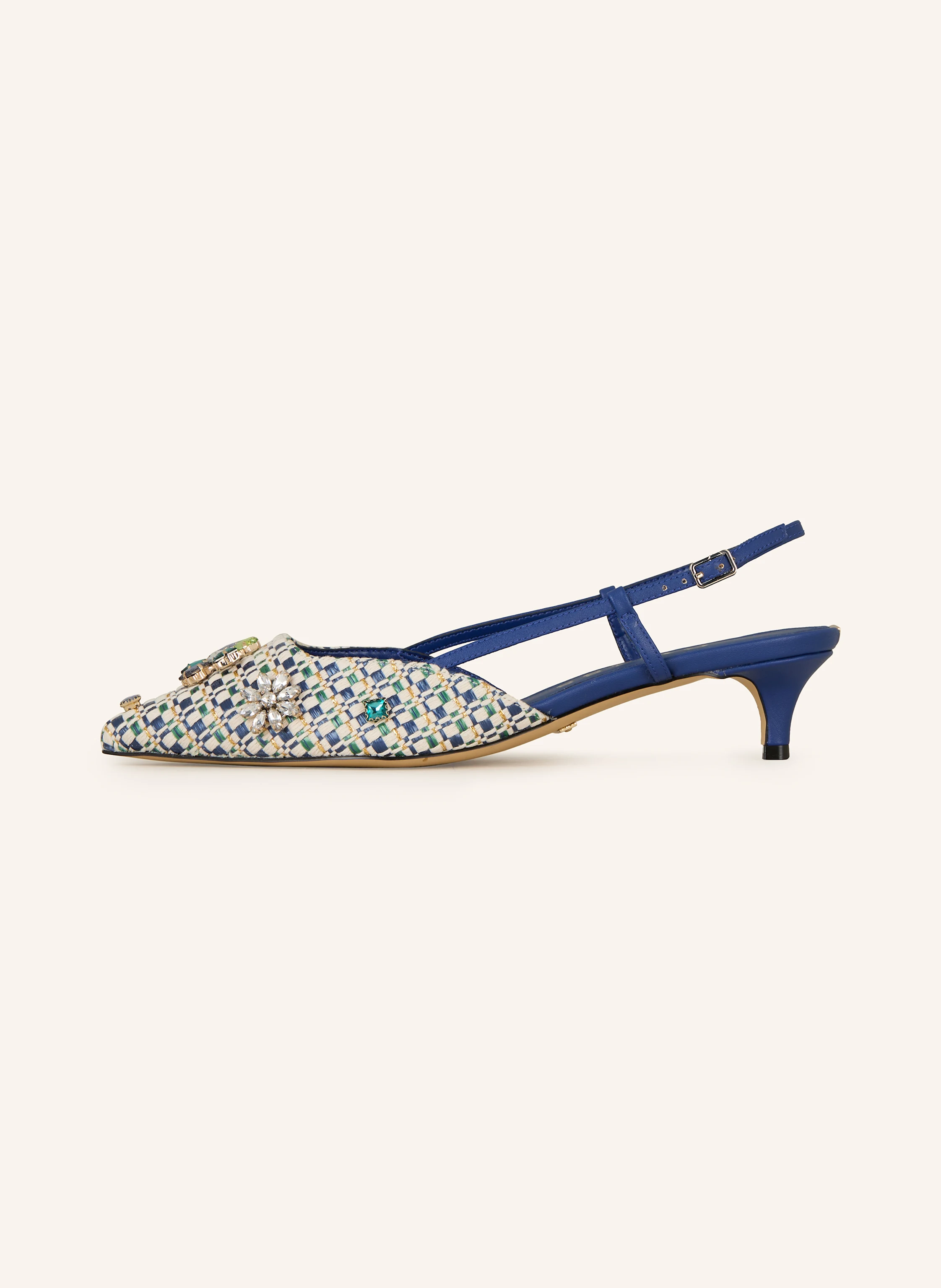 GUESS Slingpumps JESSENY mit Schmucksteinen