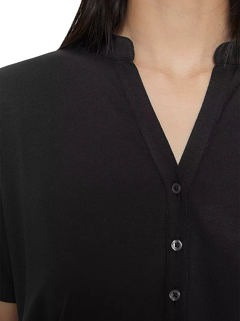 MARC O'POLO Blusenshirt schwarz