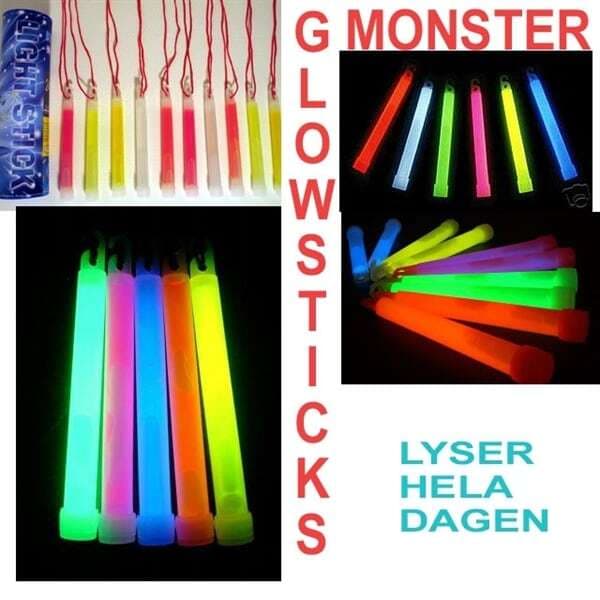 10 store glowsticks