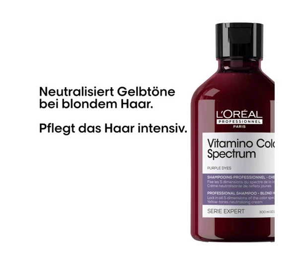 L'Oréal Professionnel Vitamino Color Spectrum Purple Dyes Neutralizing Shampoo