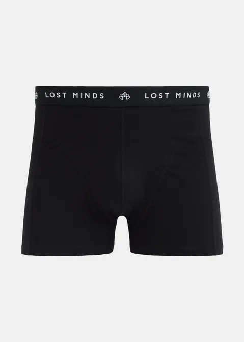 Zwarte boxer 5-pack zwart (ZWART)