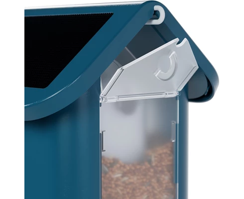 Birdbuddy Smart bird feeder w/ solar roof - Blue