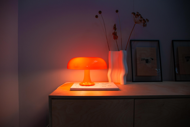 Artemide Nessino tafellamp oranje