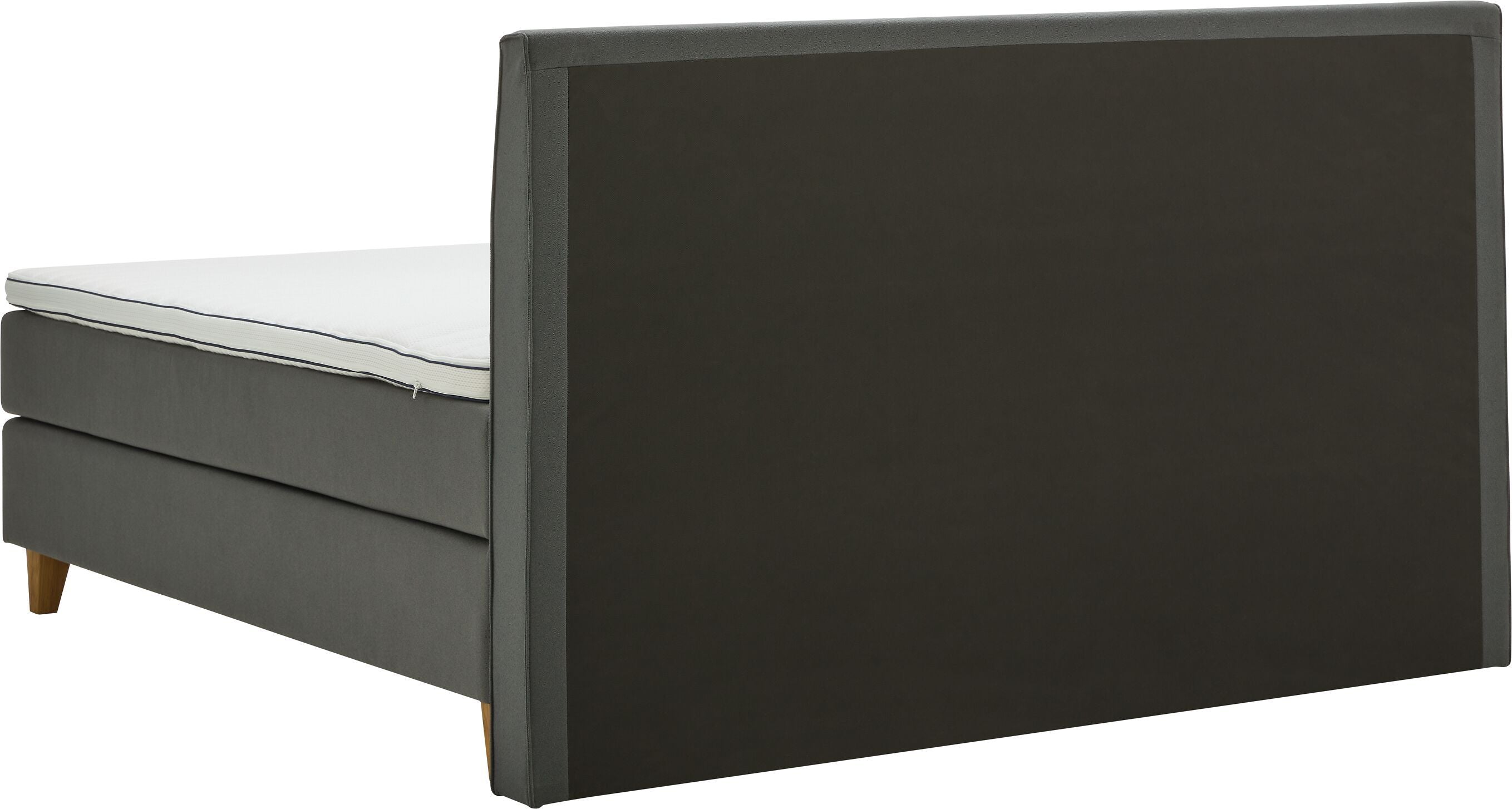 bico GOODNIGHT Boxspringbett - Dunkelgrau / B: 180.0 cm x T: 200.0 cm