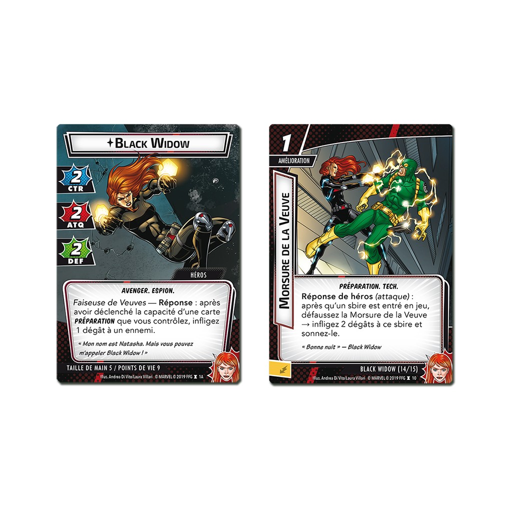 Marvel Champions : Le Jeu De Cartes - Black Widow