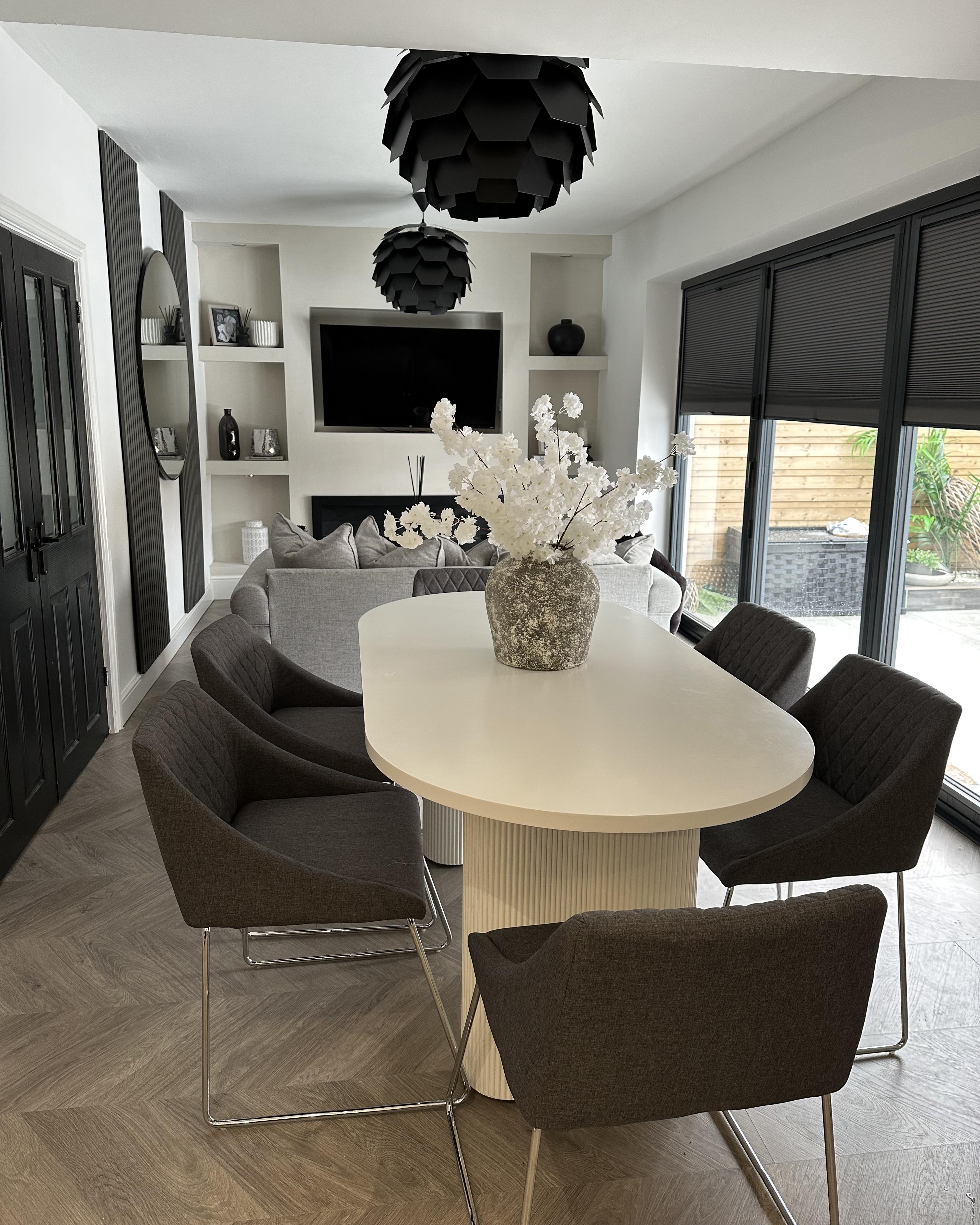 Decoratieve vaas CIRTA Steengoed 20 cm Goud