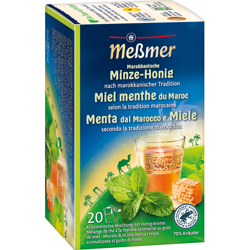 Messmer Tee Marokkanische Minze-Honig, 20 Stück