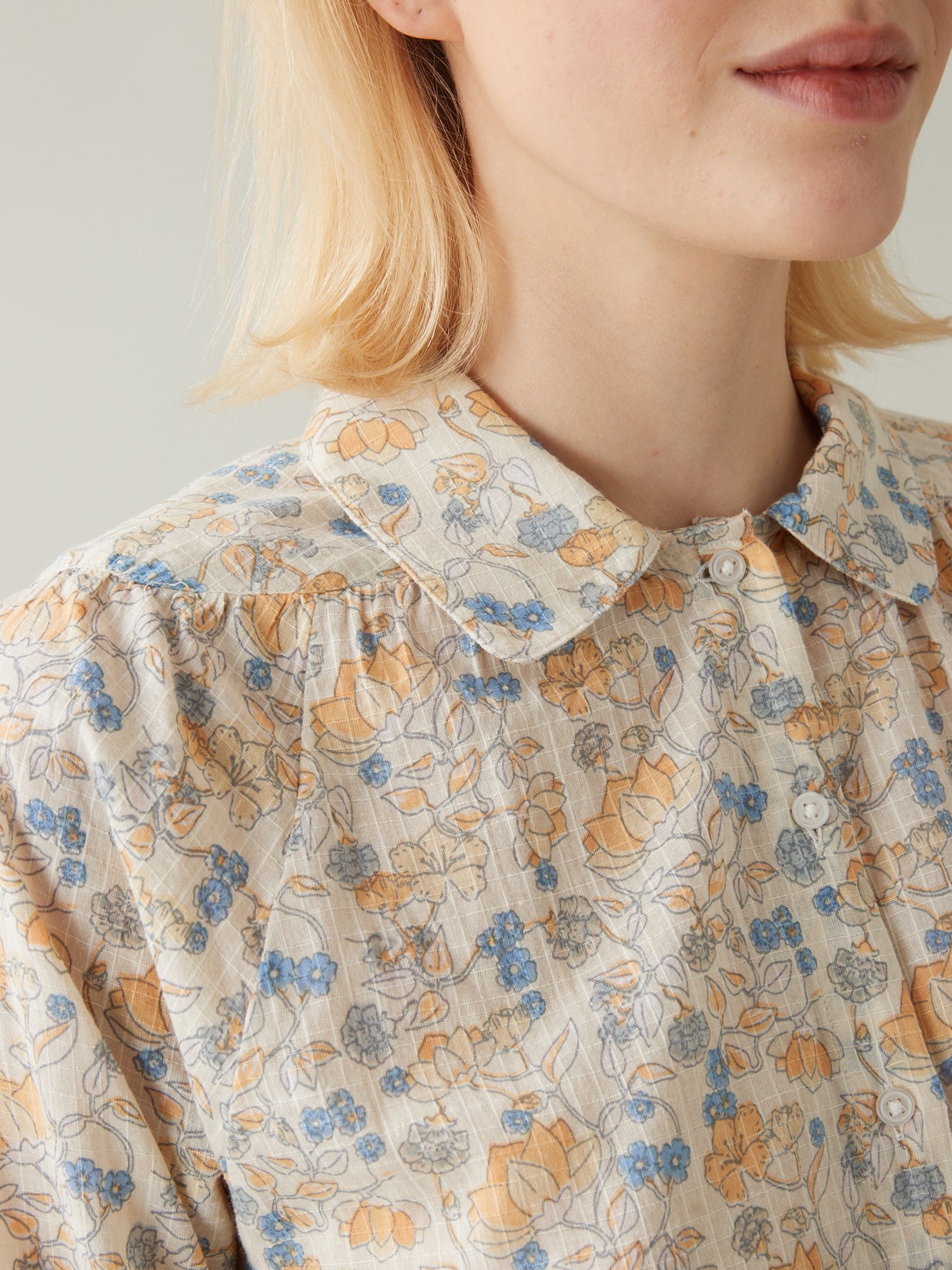 Chemise imprimée femme