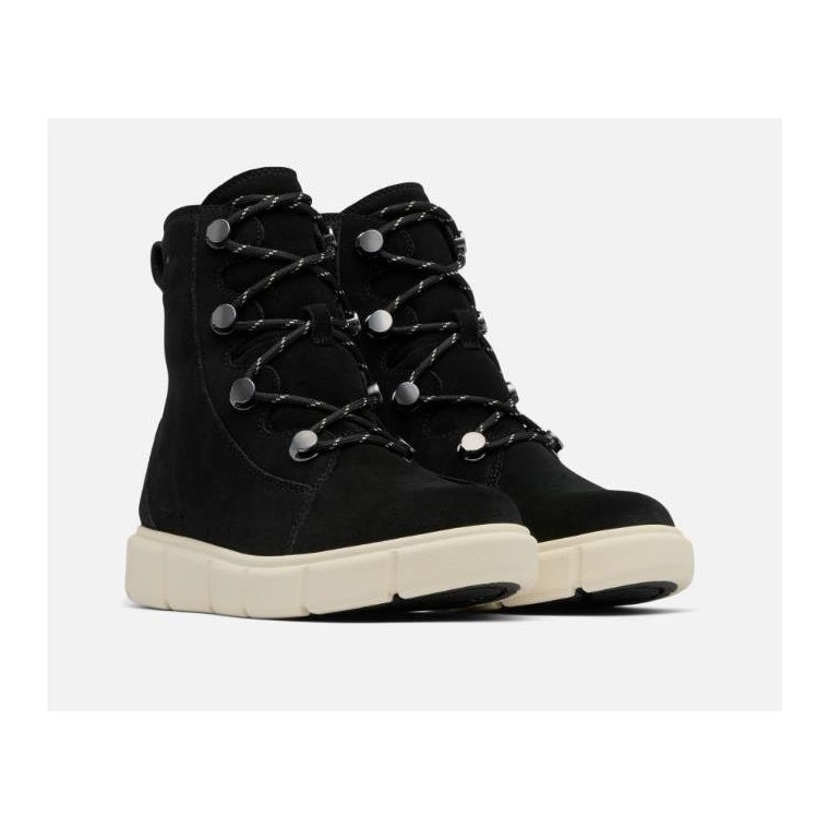 Sorel Explorer Iii Joan Wp Black, Chalk
