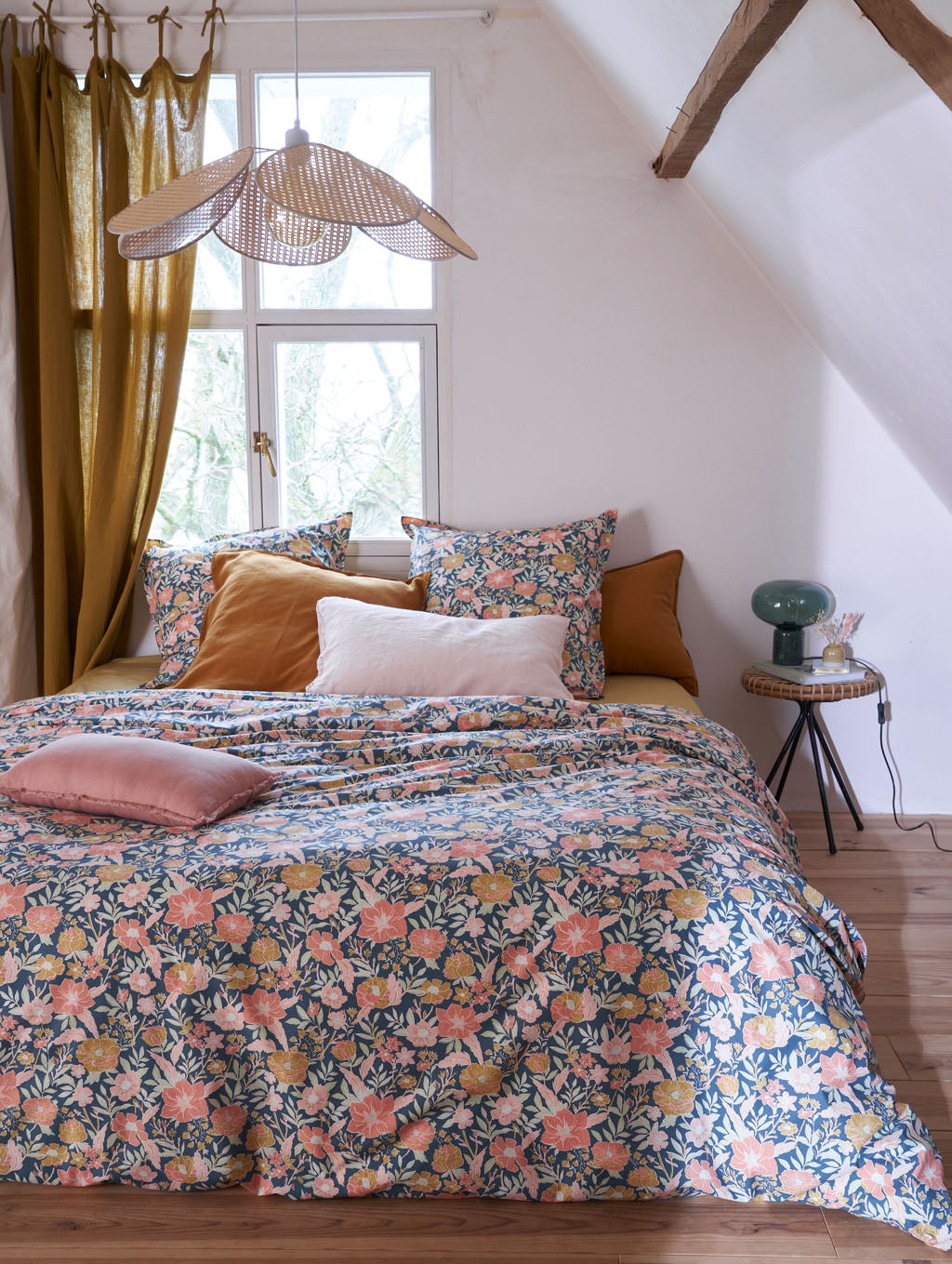 Drap-housse percale de coton 