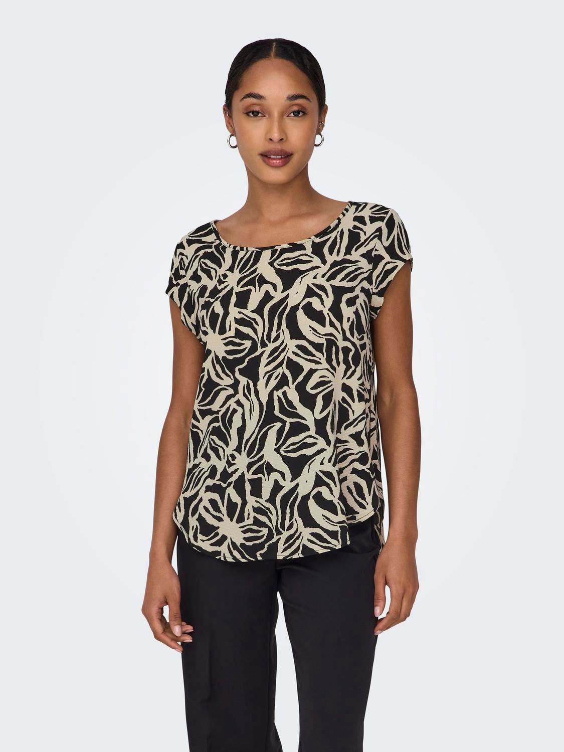 ONLVIC Top Black
