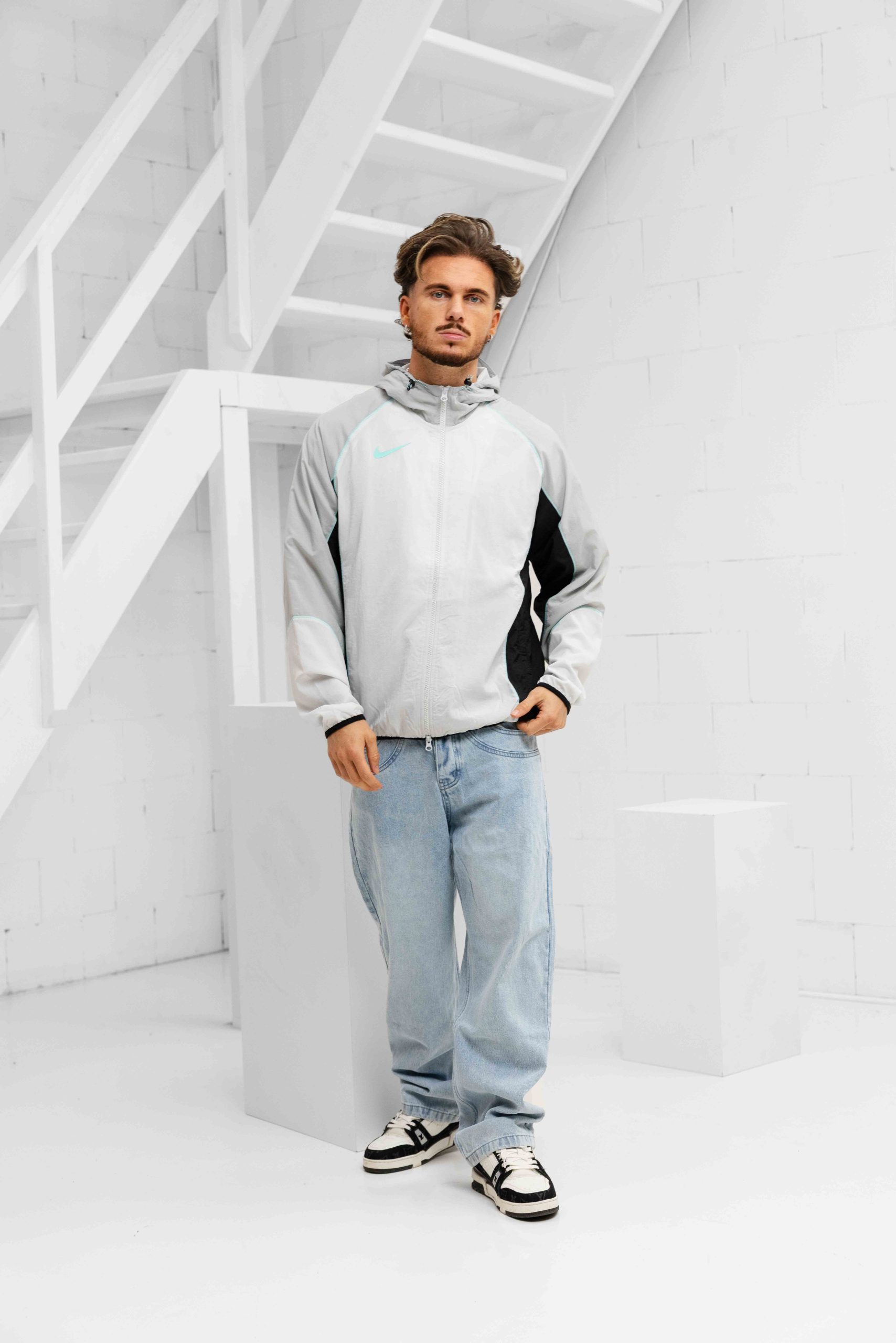 Nike Strike  Water Repellent Trainingsjack Heren Wit