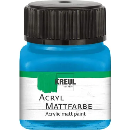 KREUL Acryl Mattfarbe Hellblau 20 ml