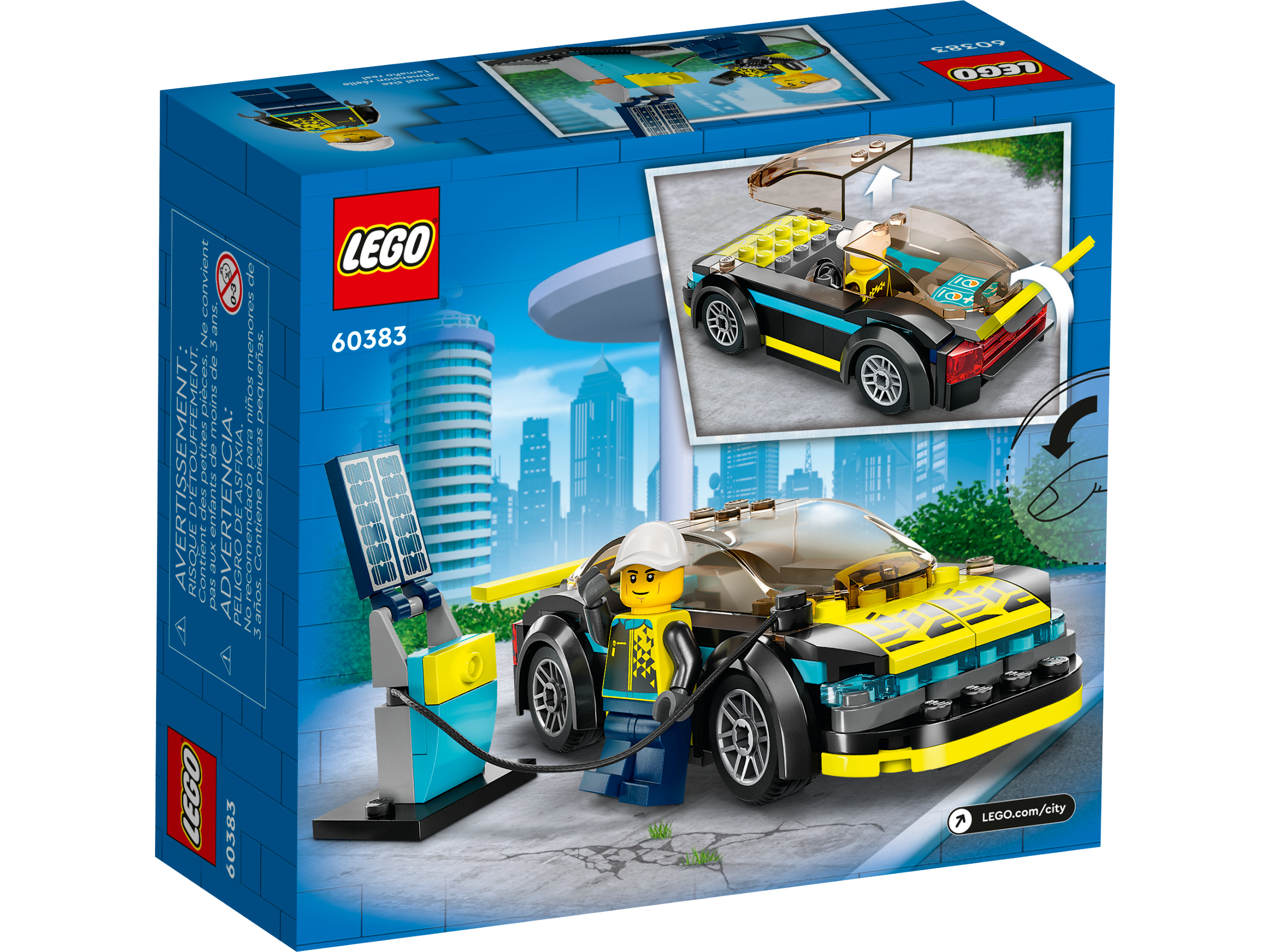 O carro esportivo elétrico 60383
