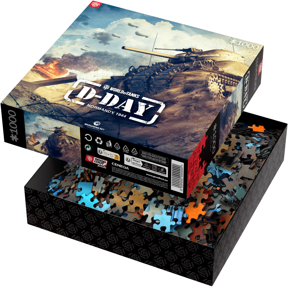 Good Loot - Gaming Puzzle: World of Tanks D-Day - 1000