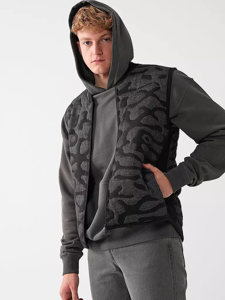 Y-3 Gilet RUN schwarz