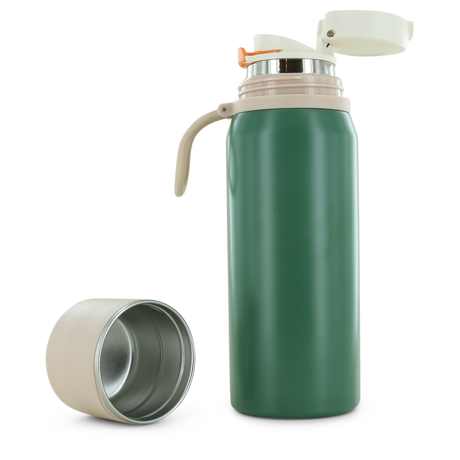 RVS groene drinkfles  |  schoenen