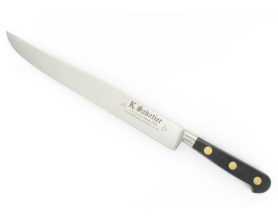Découper Yatagan 22 CM - Inox - RIVETS ALUMINIUM Couteaux de cuisine professionnel