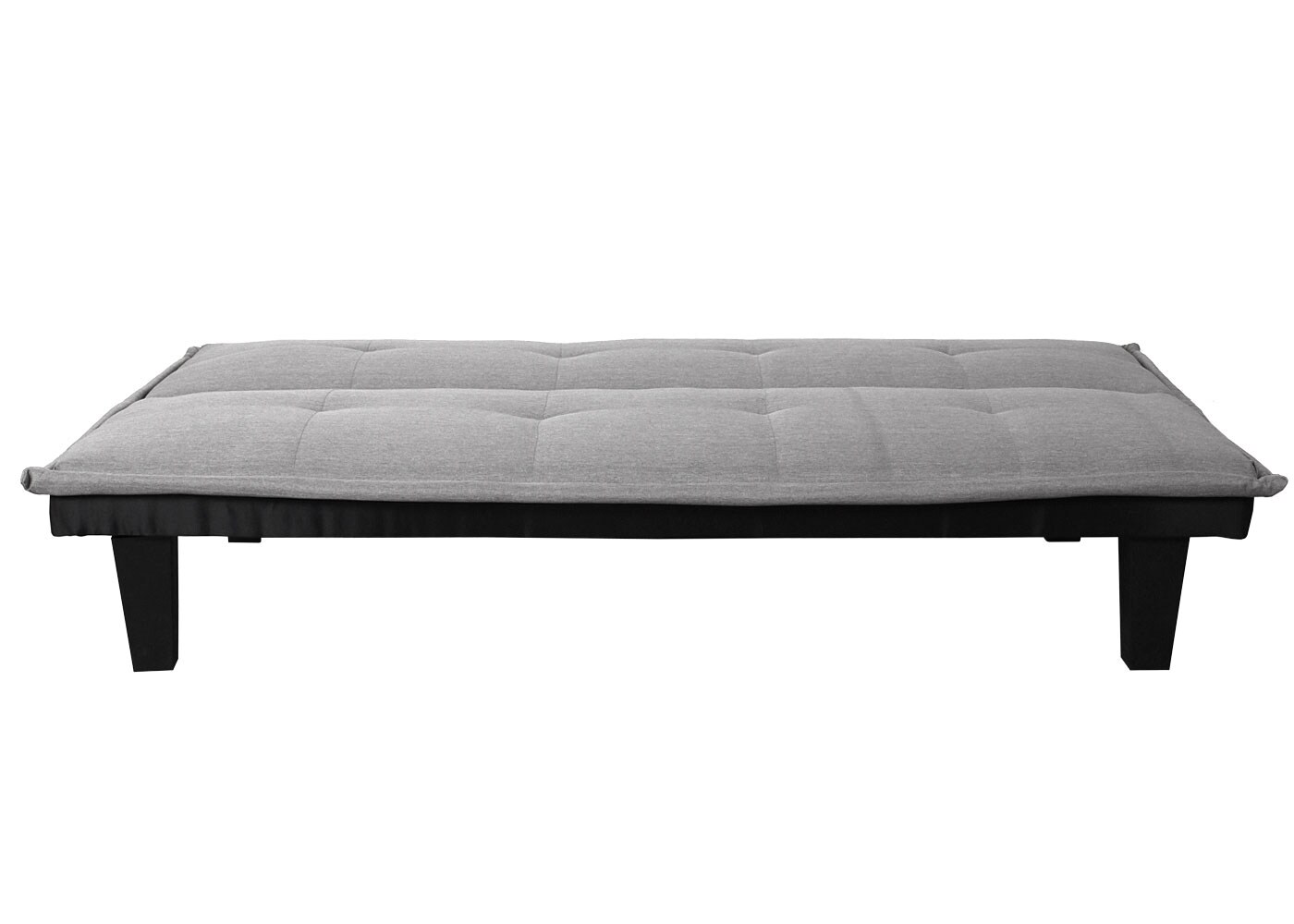 3er-Sofa MCW-C87, Couch Schlafsofa Gästebett Bettsofa Klappsofa, Schlaffunktion 170x100cm ~ Textil, hellgrau