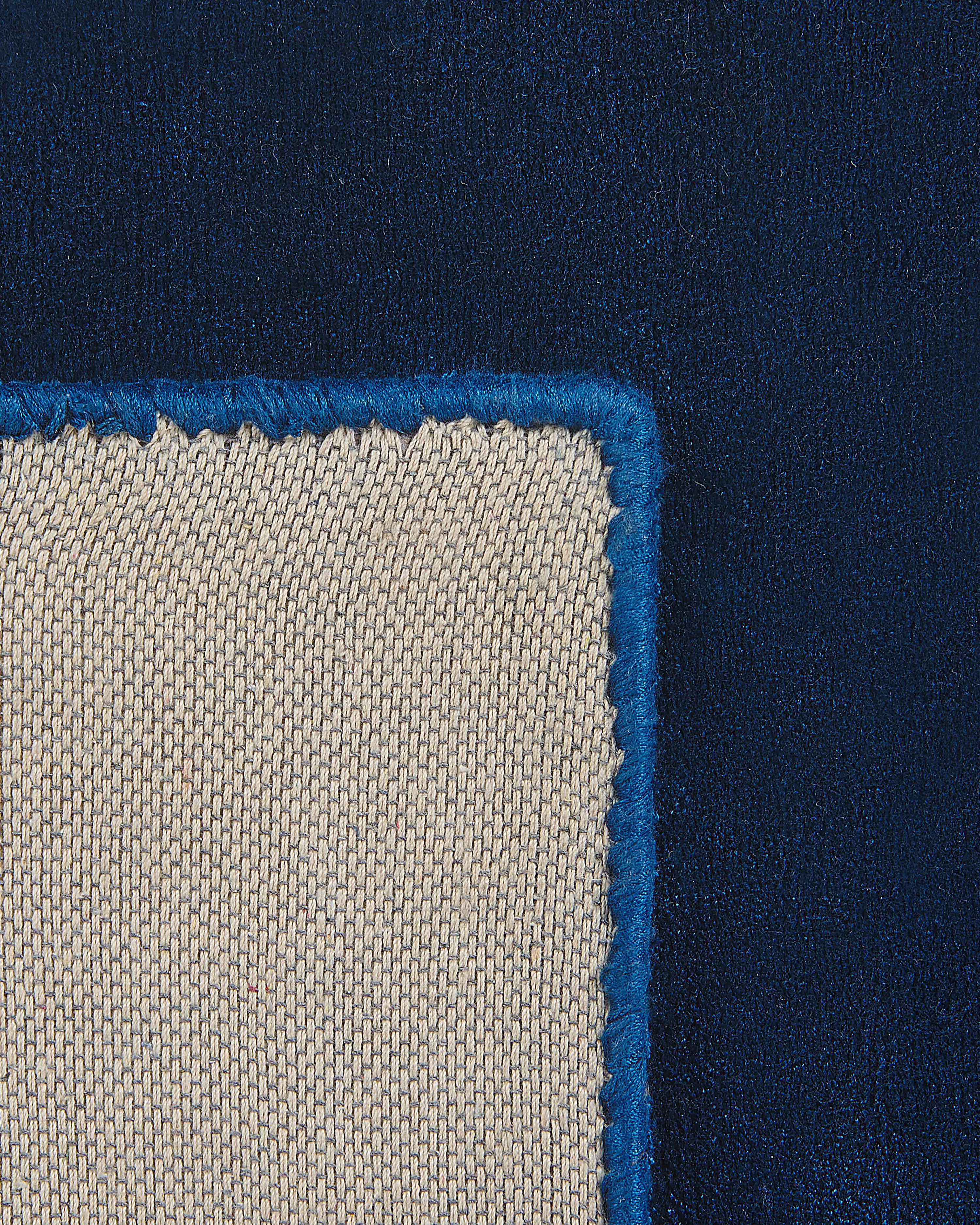 Vloerkleed GESI II Marineblauw 160 x 230 cm Viscose