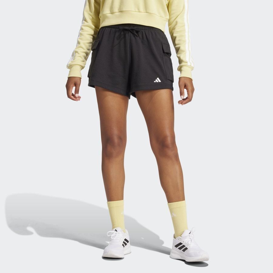 Adidas Short cargo French Terry Petit logo Essentials