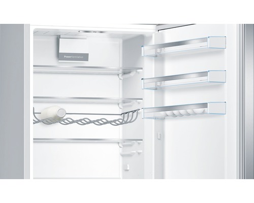 Bosch KGE49AICA koel-vriescombinatie, afmetingen (B x H x D): 70 x 201 x 65 cm, koelgedeelte: 302 l, vriesgedeelte: 117 l
