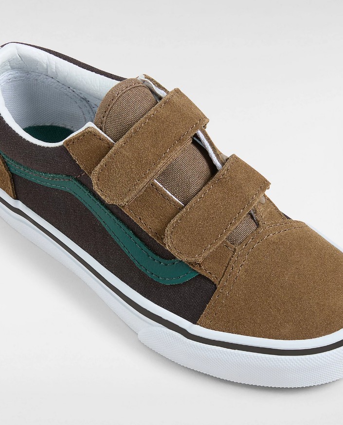 Vans Old Skool V Brown Multi 12.5 US / 30 EU