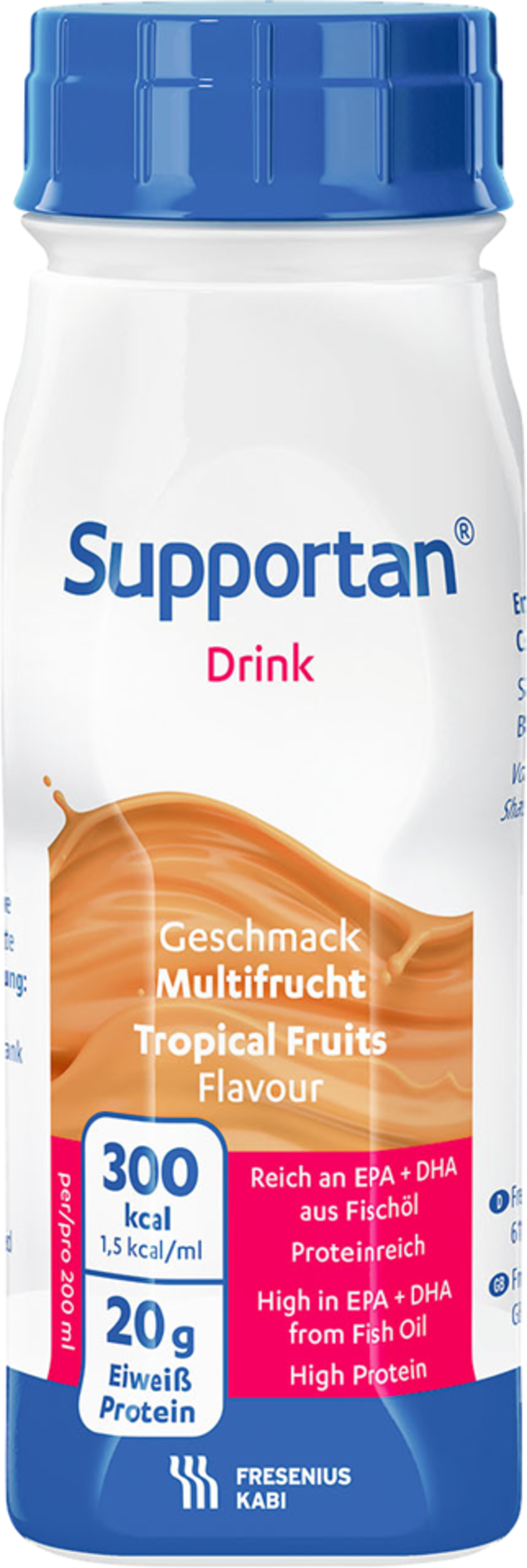 Supportan Drink Tropefrukt 4x200 ml