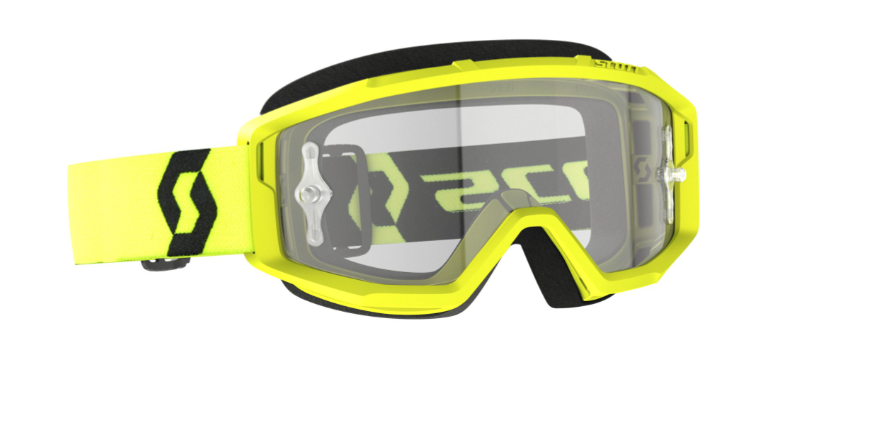 SCOTT Primal Clear Goggles, Gul/Sort