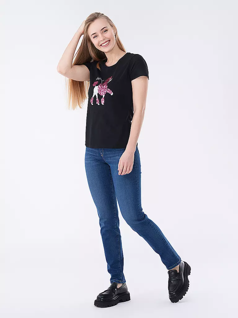LIU JO T-Shirt schwarz