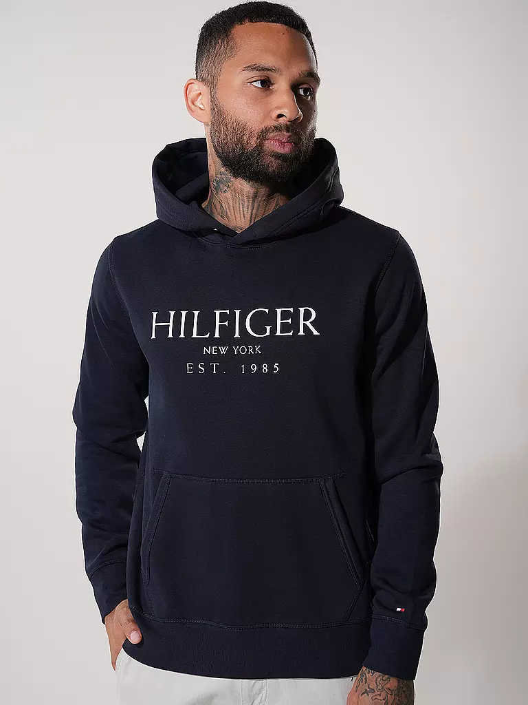 TOMMY HILFIGER Kapuzensweater - Hoodie dunkelblau