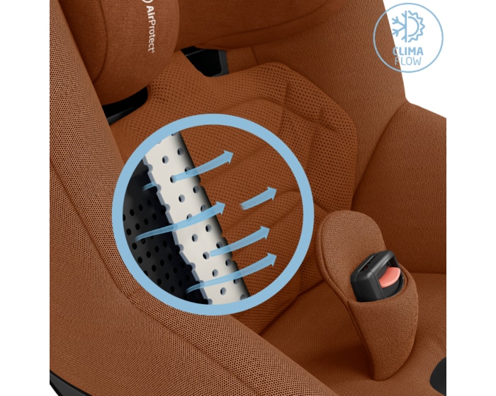 Mica 360 Pro 0 - 4 Y  40 - 105 cm  0 - 18 kg    Innovative SlideTech®™ Technologie |    Mehrere Sitz- und Liegepositionen |    Easy-In Gurtsystem |    G-CELL Seitenaufprallschutz |    360°-Drehung mit nur einer Hand  |