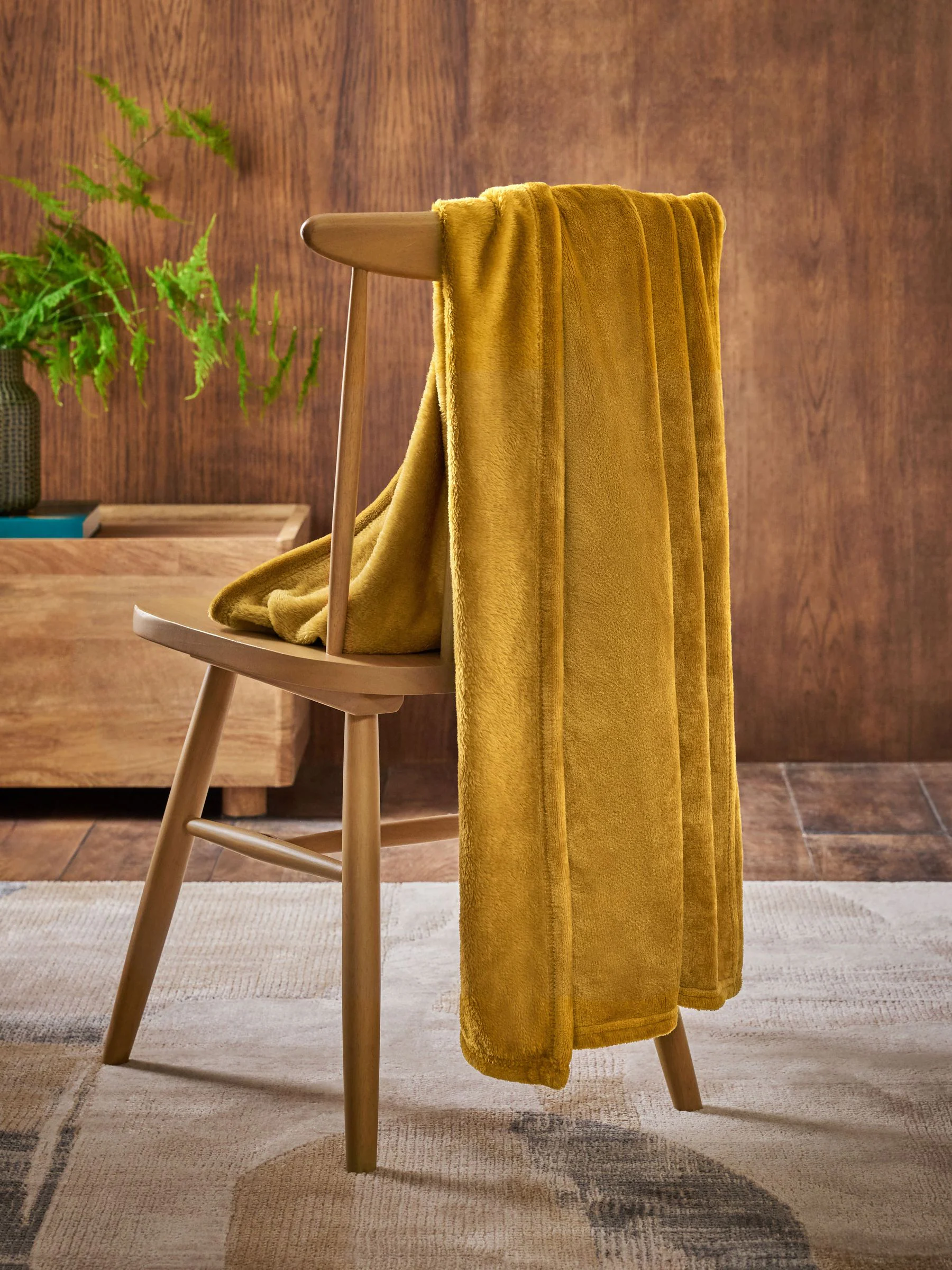 Pluche fleece sprei