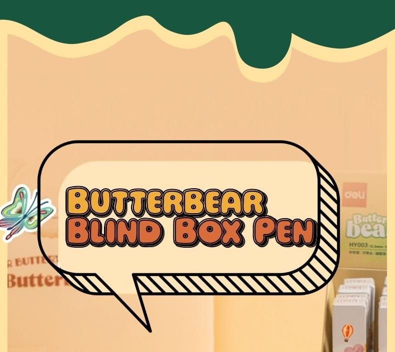 Butterbear - Butterbear Blind Box Pen - 0,5 mm (6 stijlen)