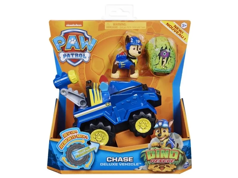 Paw Patrol Dino Deluxe Vehicles Chase