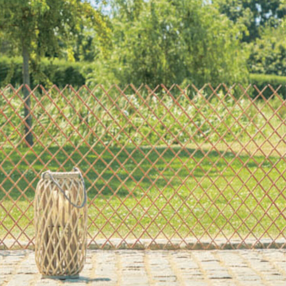 Barrière extensible bois naturel