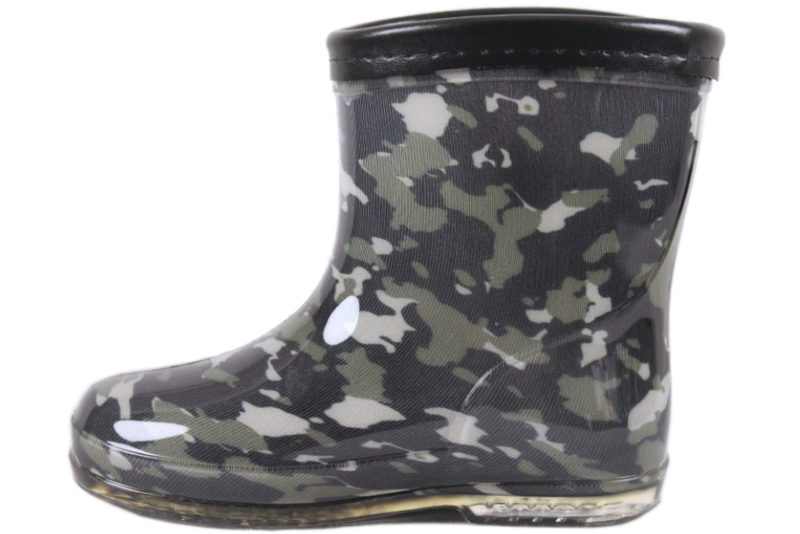 PETIT BY SOFIE SCHNOOR GRØN CAMOUFLAGE GUMMISTØVLE