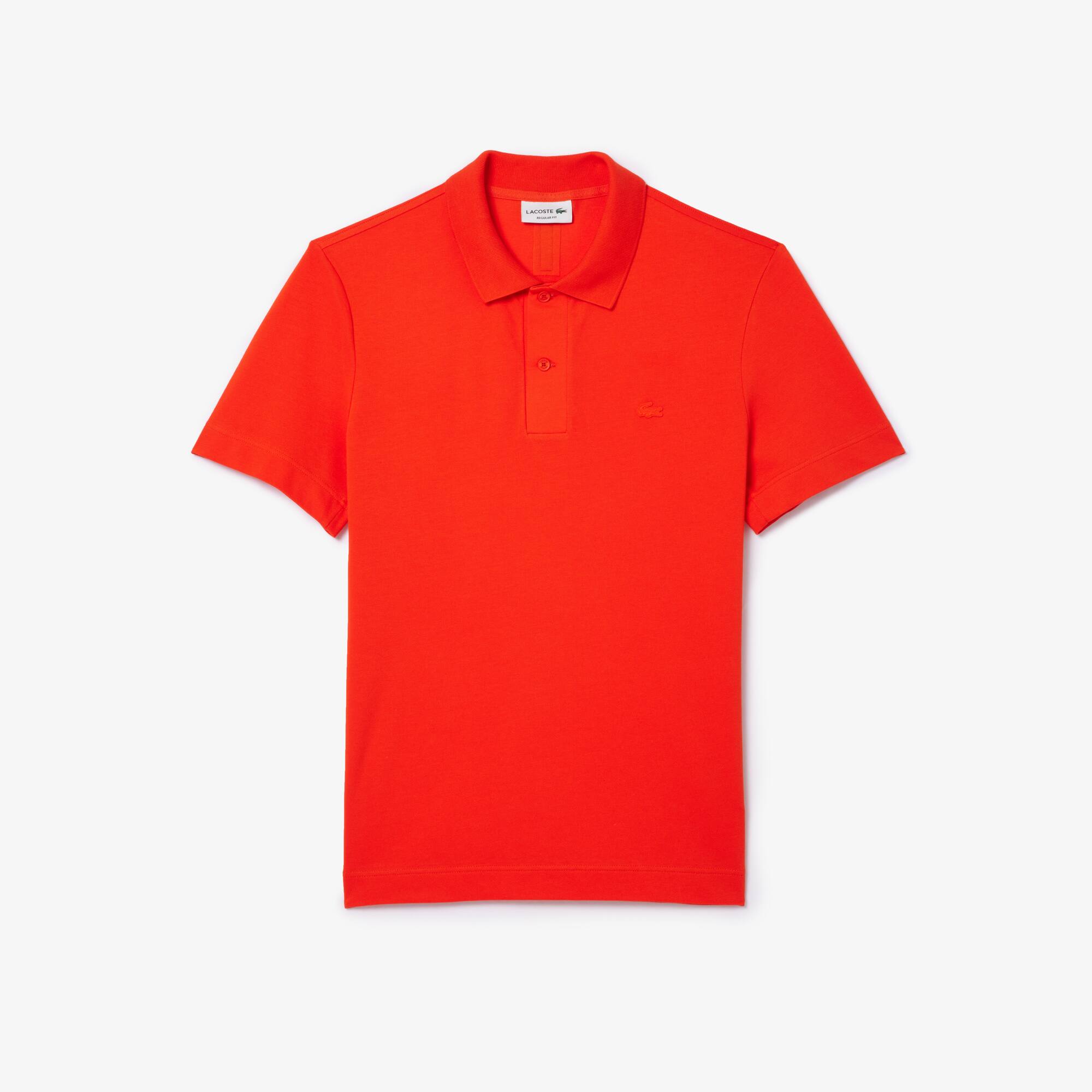 LACOSTE Movement Poloshirt aus leichtem Piqué Kurze Ärmel - Orange - Lacoste - Herren