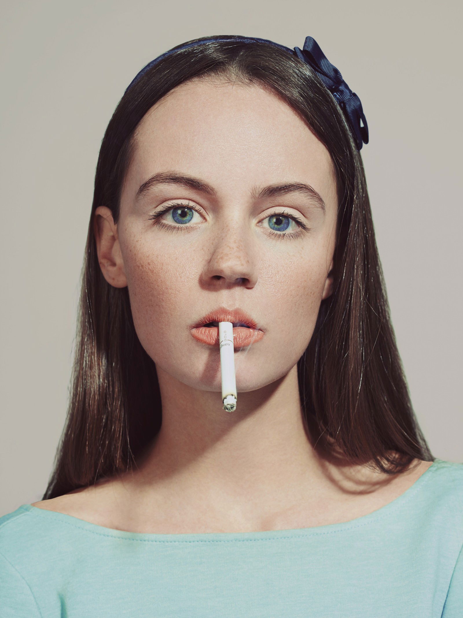 Indiana and the cigarette by Emmanuelle Descraques - Petites - Small Open Edition.