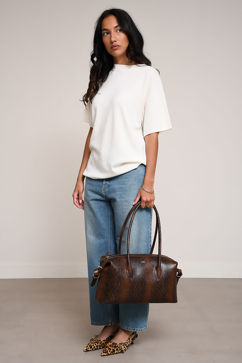 Wool/cashmere t-shirt