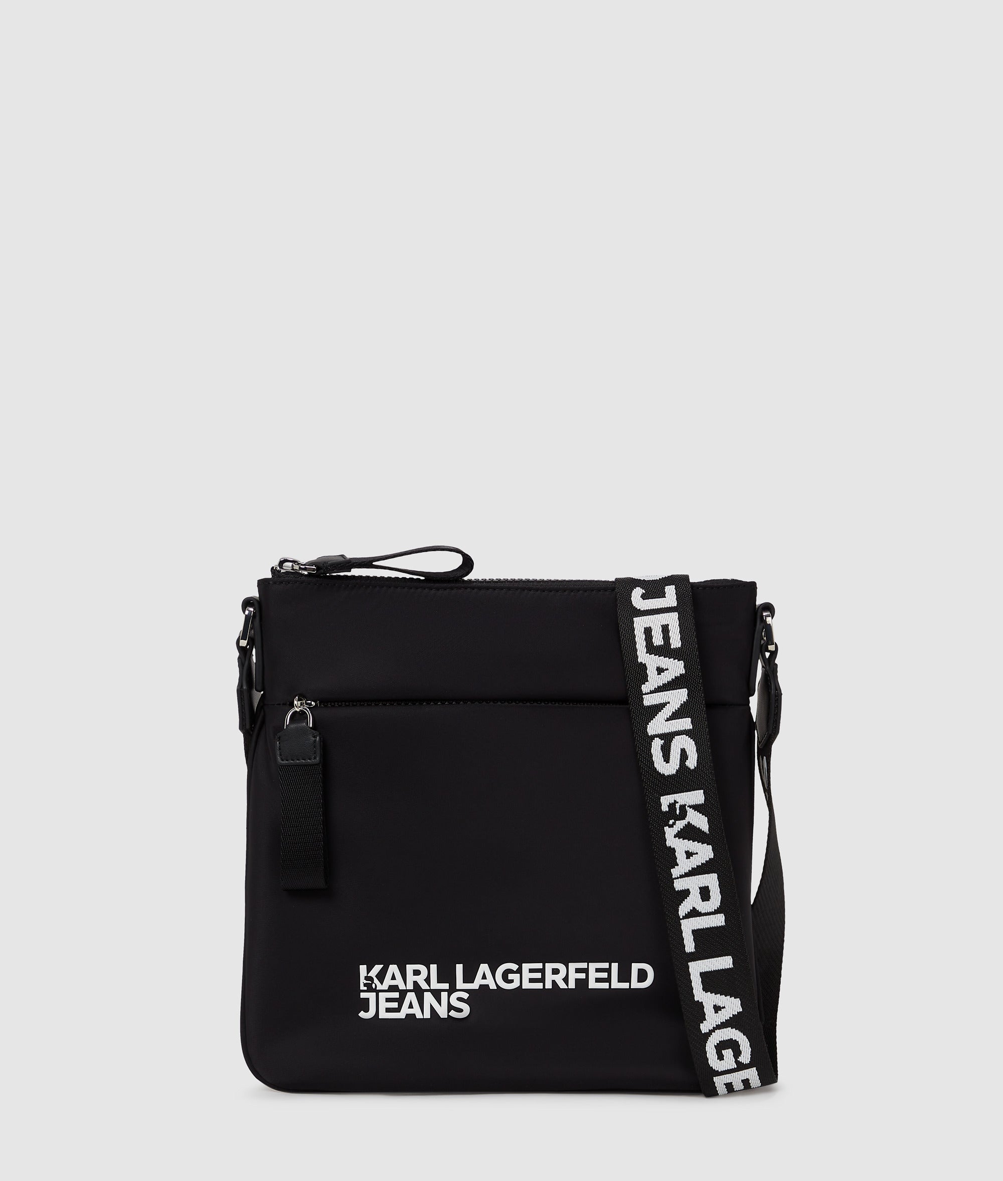 Slanke crossbodytas met logo