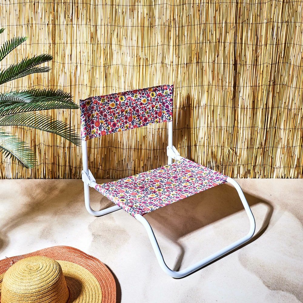 Chaise de plage pliante bohème